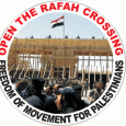 Take action: OPEN THE RAFAH CROSSING PERMANENTLY AND UNCONDITIONALLY A deadly siege on 1.6 million people living in Gaza has been imposed by Israel since 2006.  It was partially and […]