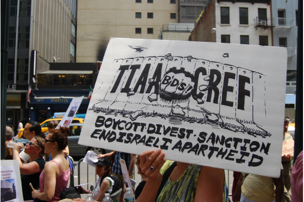 Act now: DEMAND TIAA-CREF Divest from Corporations Profiting from Occupation