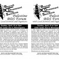 https://www.facebook.com/events/628522377283282/ Sunday, April 19 at 2pm 4200 Cedar Ave S, Minneapolis In 2005, Palestinians issued a call for boycotts, divestment and sanctions (BDS) against Israel, because of its violations of […]