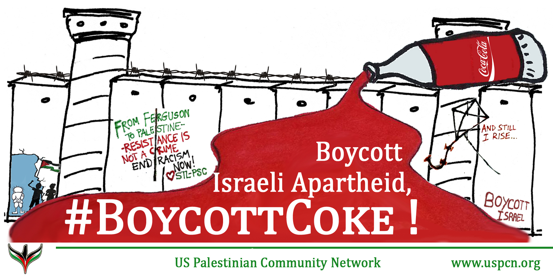 #BoycottCoke at shareholders’ meeting in Atlanta April 29!