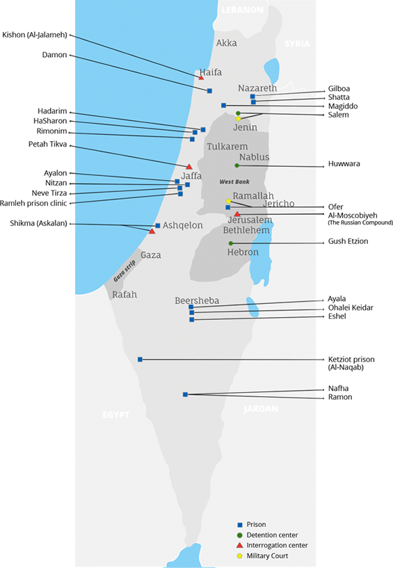 Map of Imprisonment