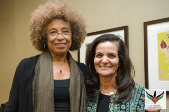 Angela Davis and Rasmea Odeh at INCITE!