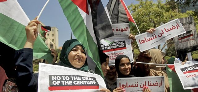 USPCN Rejects “Deal of the Century” Three war criminals – Donald Trump, Israeli Prime Minister Benjamin Netanyahu, and Israeli politician Benny Gantz – have met in DC this week, and [&hellip;]