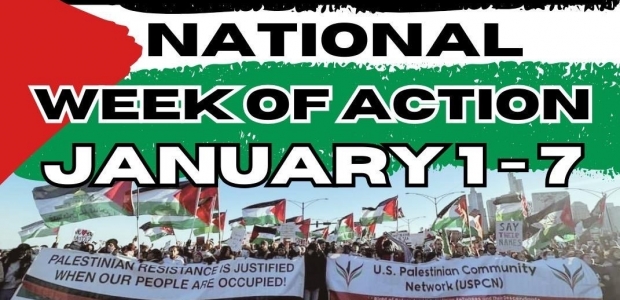 The U.S. Palestinian Community Network (USPCN), National Alliance against Racist and Political Repression (NAARPR), and Students for a Democratic Society (SDS) are calling for a National Week of Action to […]