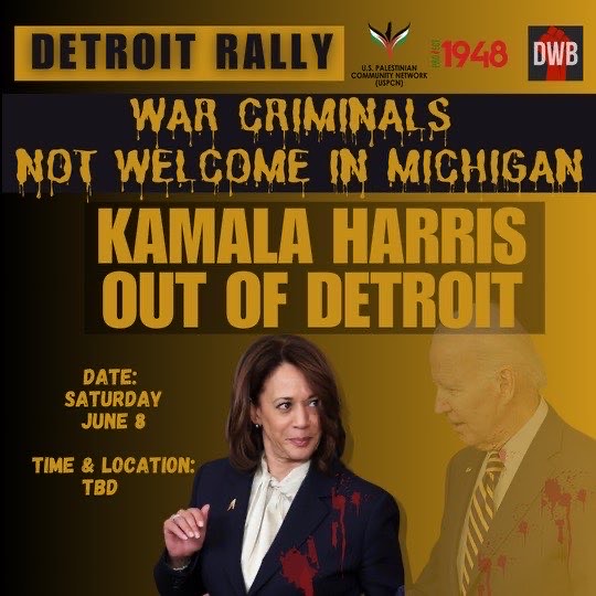 Mass Protests on June 8 in Detroit, LA, and Chicago!