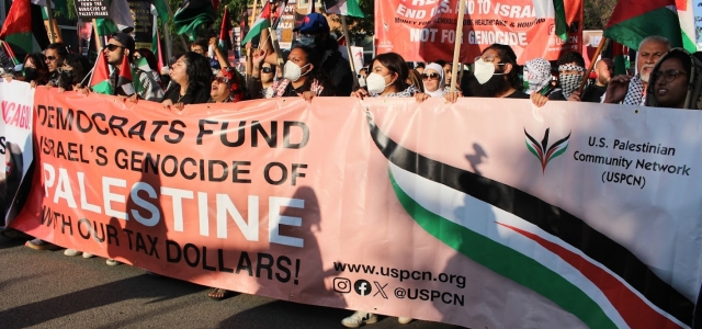 This is a speech by USPCN-Chicago member Nadiah Alyafai at the Oct. 5th rally and march in Chicago commemorating one year of Israeli genocide against the Palestinian people. One Year […]